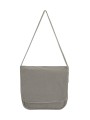 BAGS BY JASSZ Canvas Messenger gris neutre personnalisable